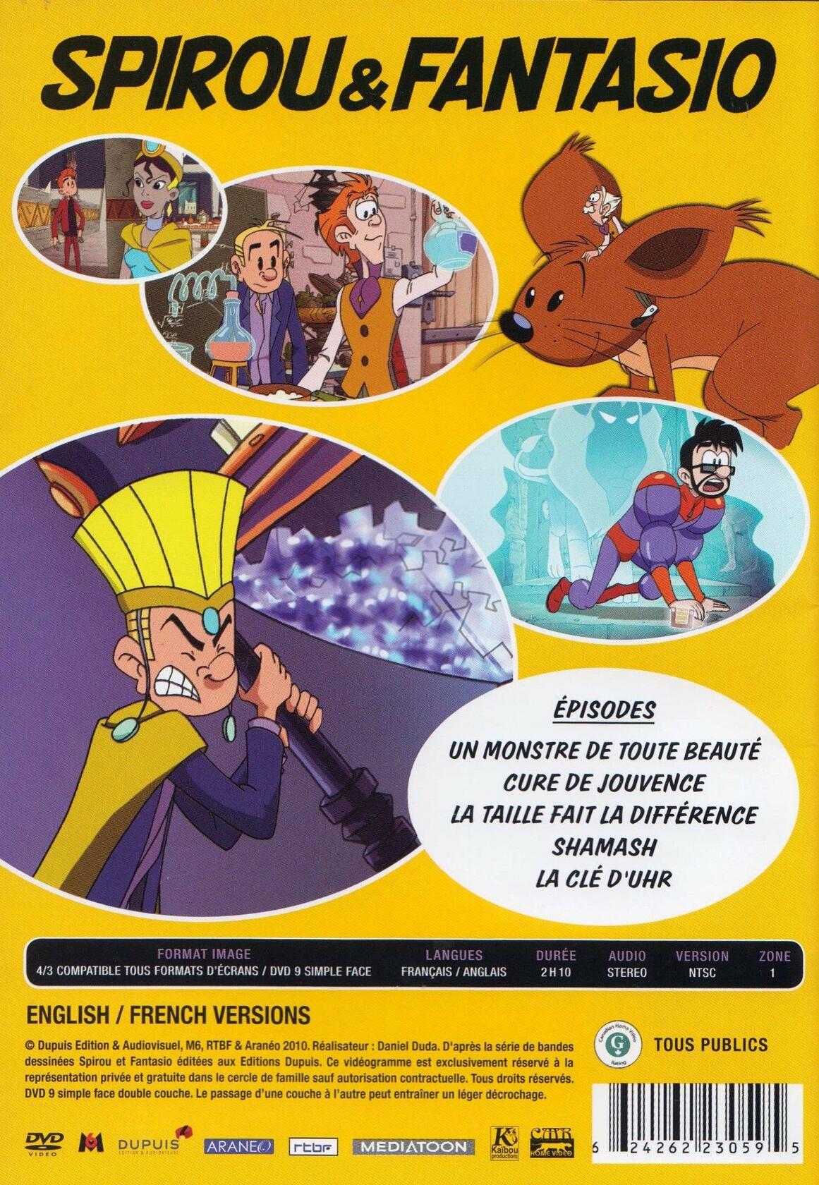 Les Nouvelles Aventures De Spirou And Fantasio - Shamash [DVD] - Good