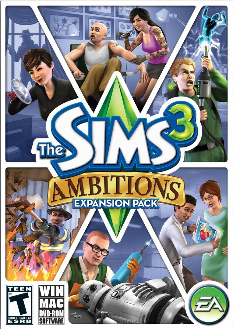 The Sims 3 Ambitions - Standard Edition [video game] - Very Good