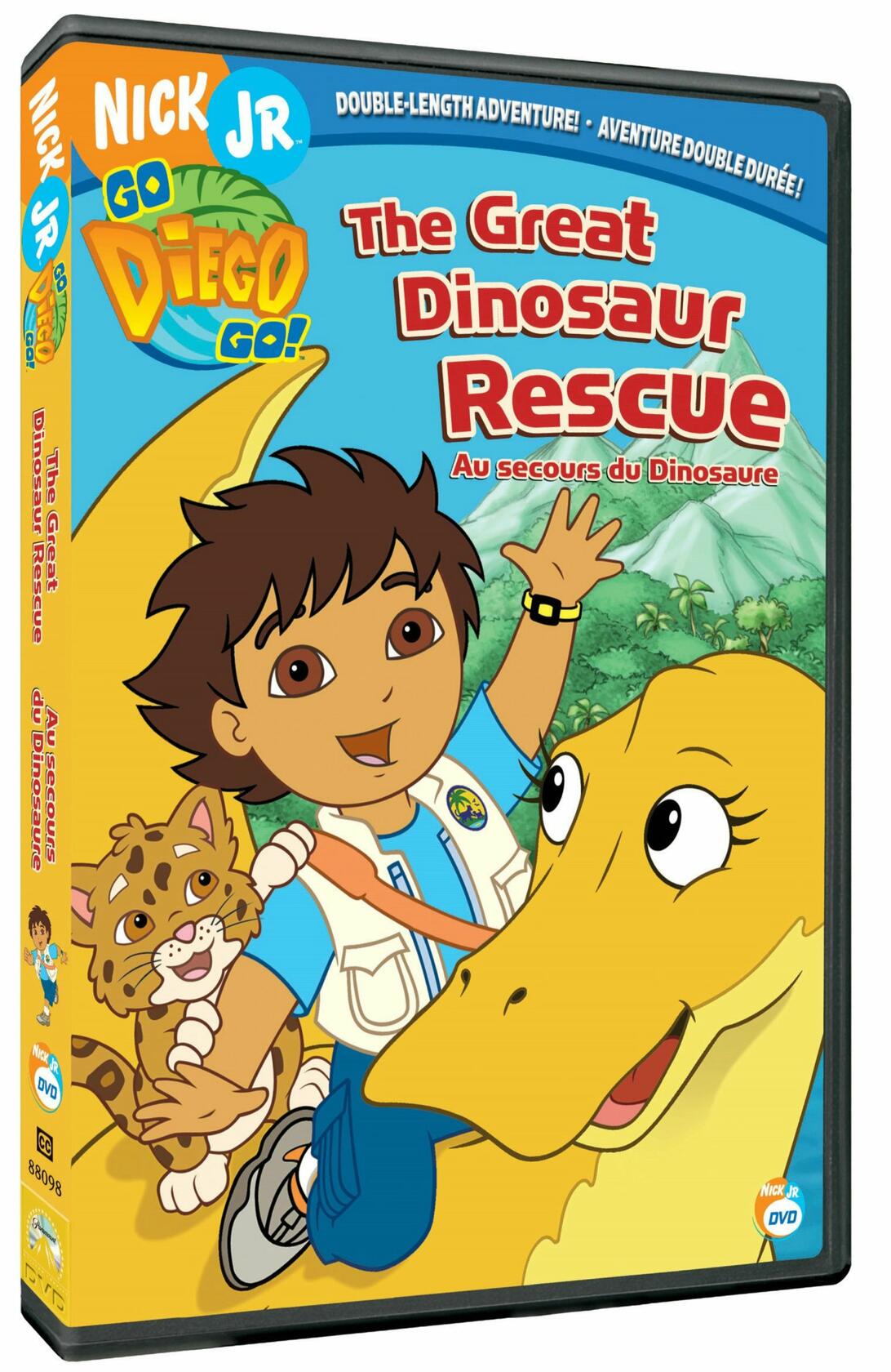 Go Diego Go!: The Great Dinosaur Rescue [DVD] - Very Good