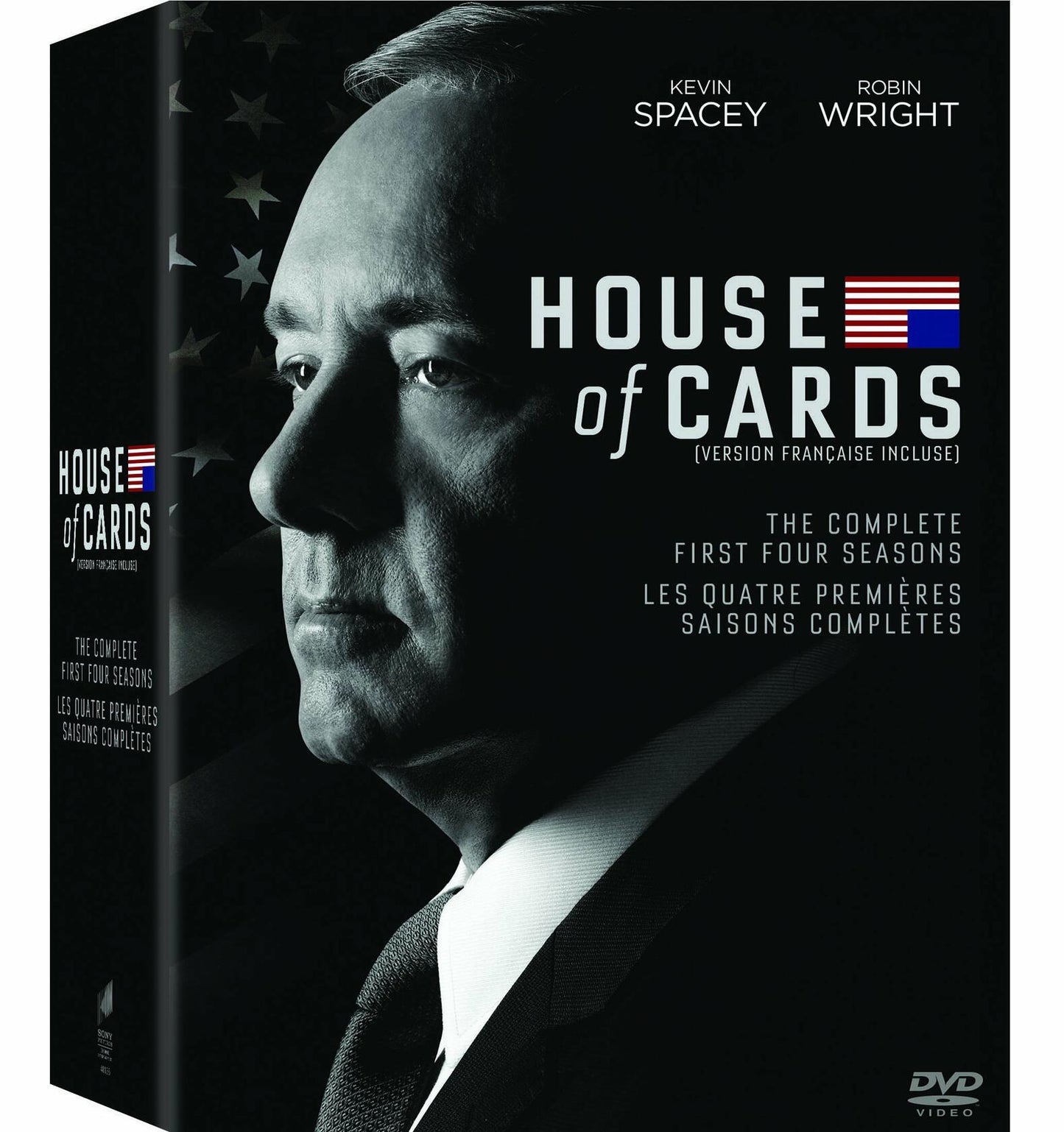 House of Cards - Season 01 / House of Cards - Season 02 / House of Cards - Season 03 / House of Cards - Season 04 - Set [DVD] - Good