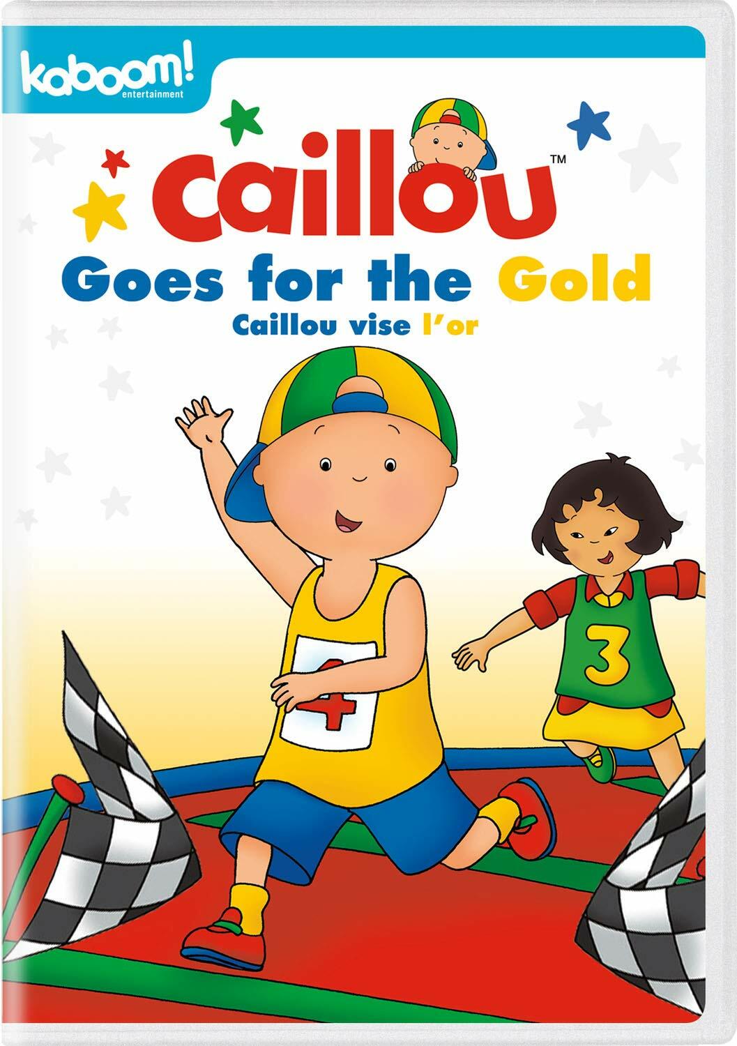 Caillou: Caillou Goes for the Gold (Bilingual) [DVD] - Very Good