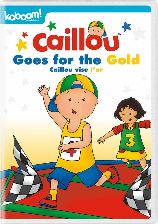 Caillou: Caillou Goes for the Gold (Bilingual) [DVD] - Very Good