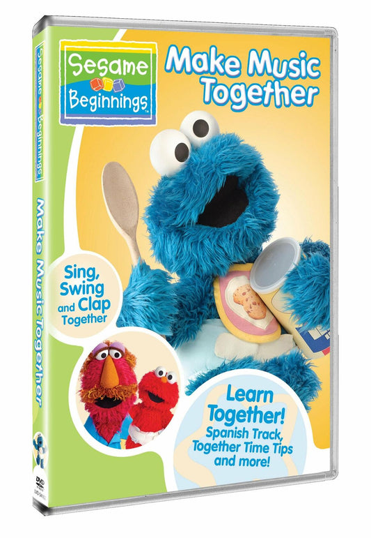 Sesame Beginnings - Make Music Together [DVD] - Very Good