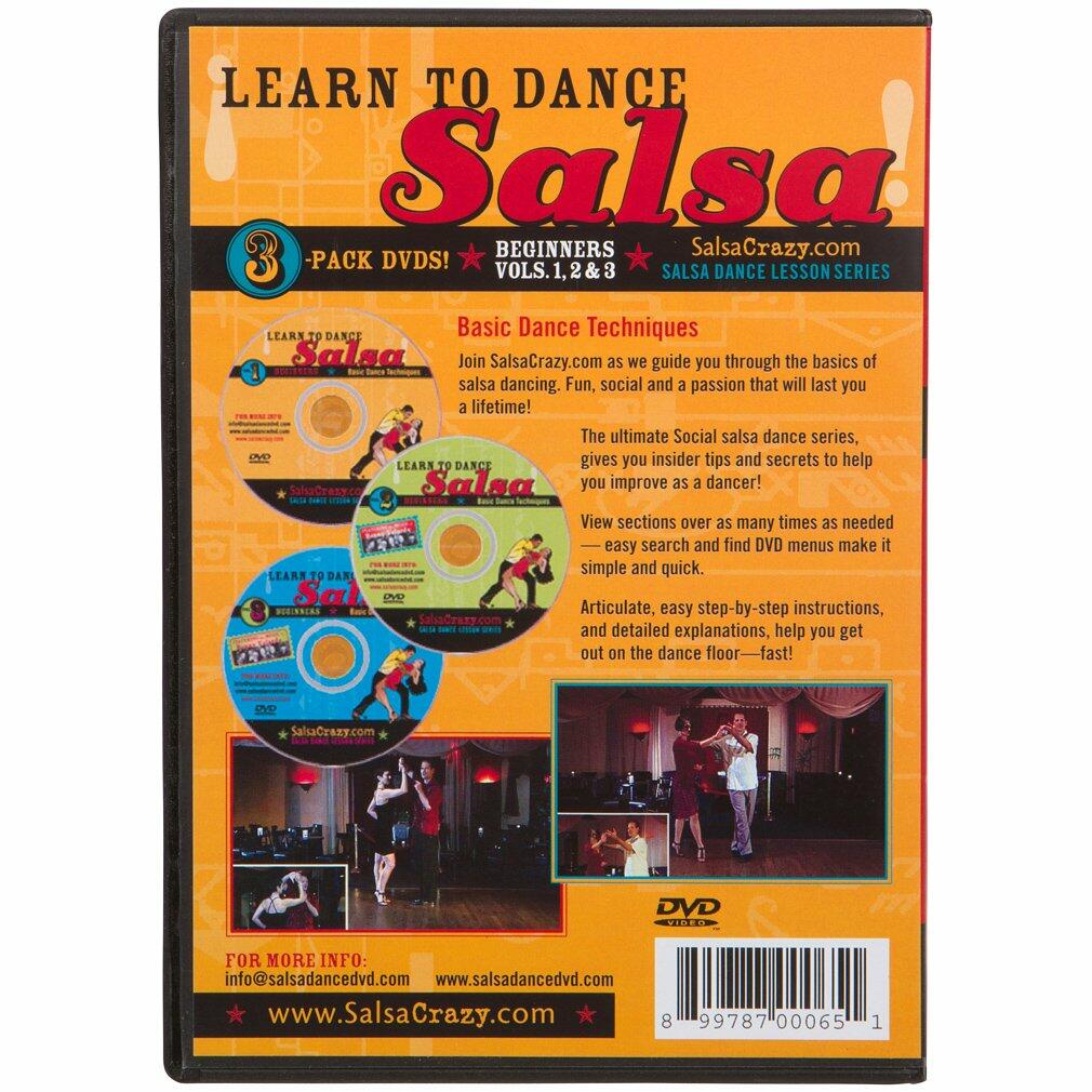 Learn to Dance Salsa, Beginning Salsa Dance 3 Pack - All 3 Progressive Beginning Salsa Dance DVDs [3 DVDs] [DVD] - Very Good