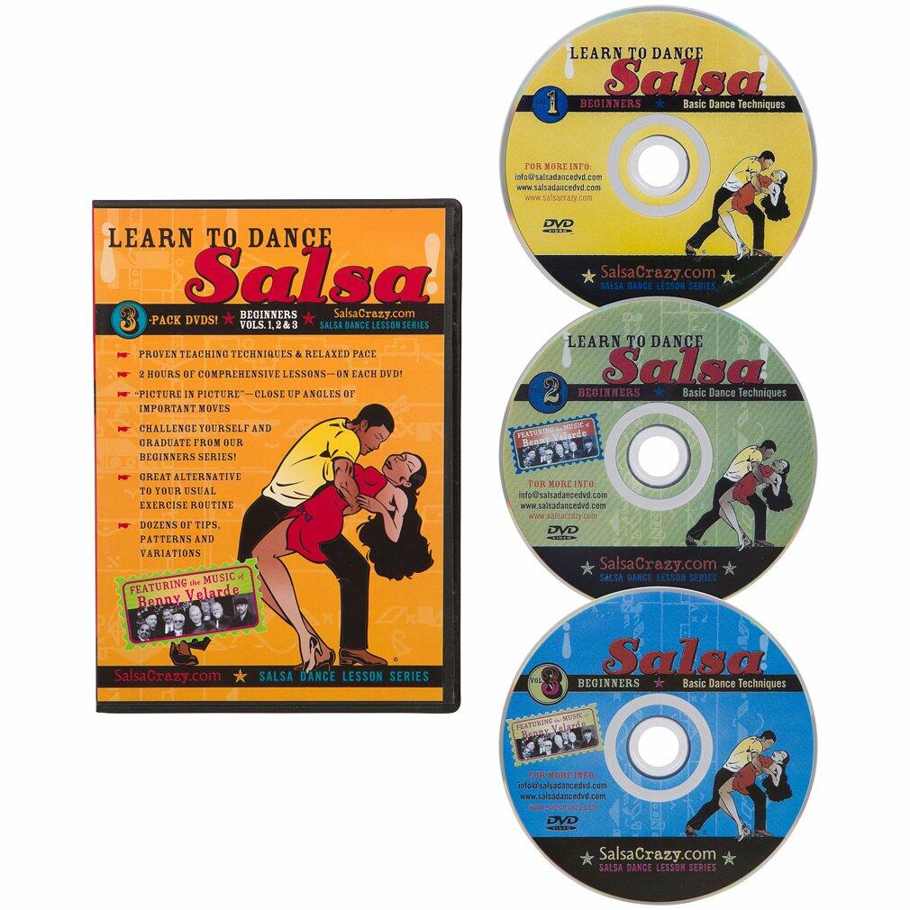 Learn to Dance Salsa, Beginning Salsa Dance 3 Pack - All 3 Progressive Beginning Salsa Dance DVDs [3 DVDs] [DVD] - Very Good