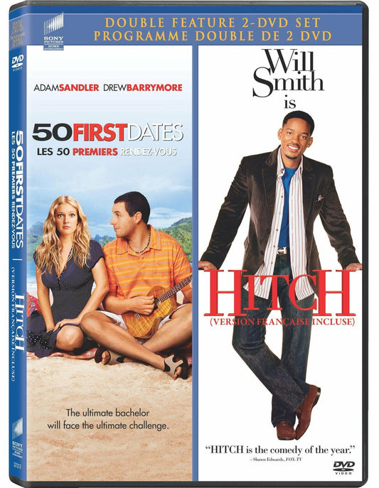 50 First Dates/Hitch (Double Feature, 2 discs) Bilingual [DVD] - Very Good