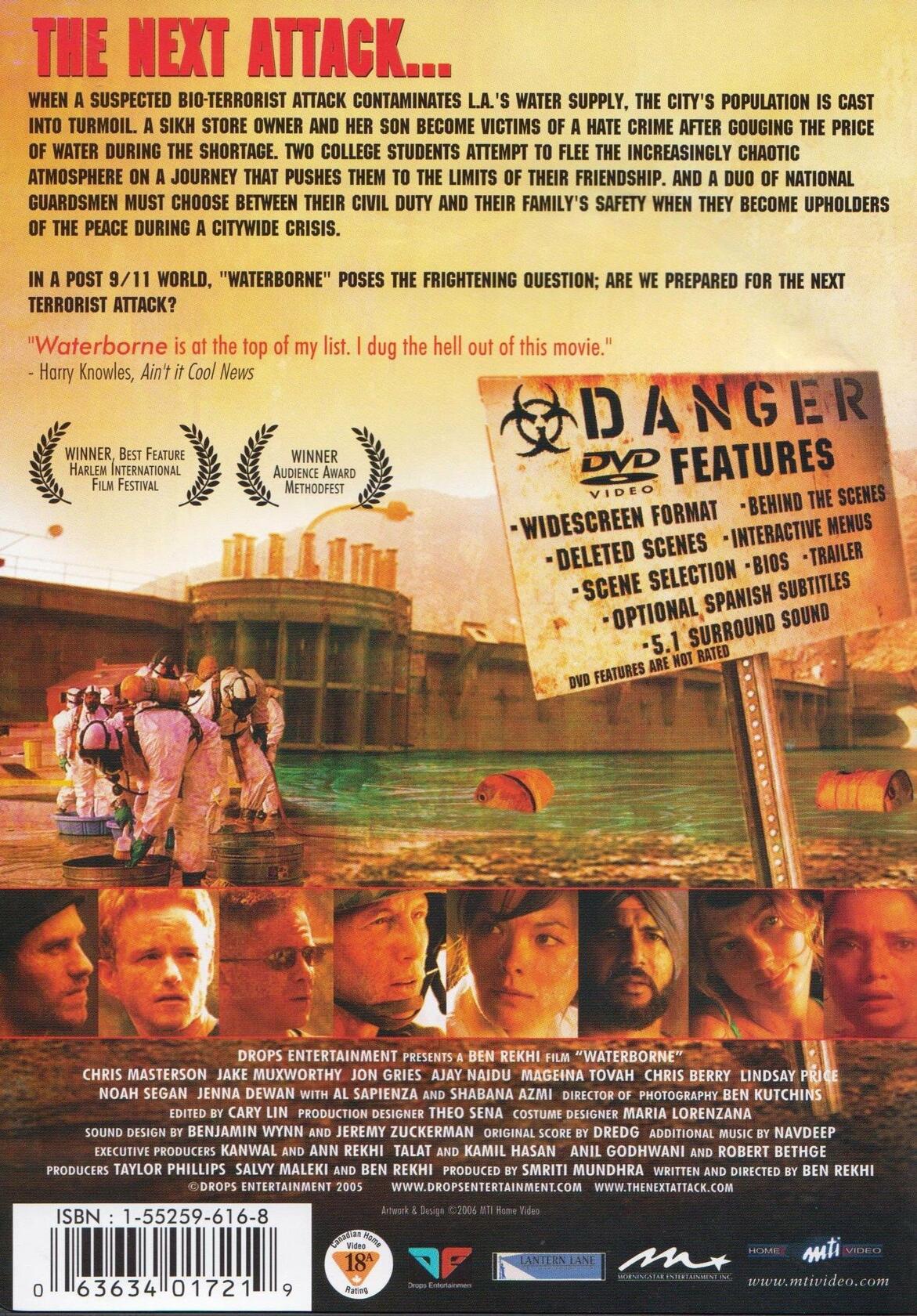 Waterborne [DVD] - Very Good