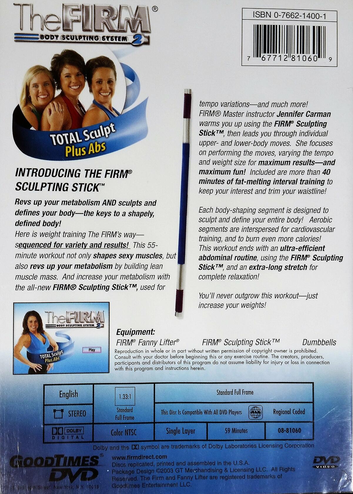 The Firm Body Sculpting System 2: Total Sculpt Plus Abs [DVD] - Very Good