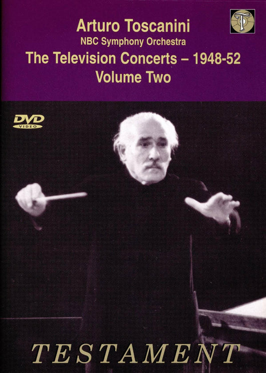 "Arturo Toscanini and the NBC Symphony Orchestra: The Television Concerts, Vol. 2 - 1948-52" [DVD] - Very Good