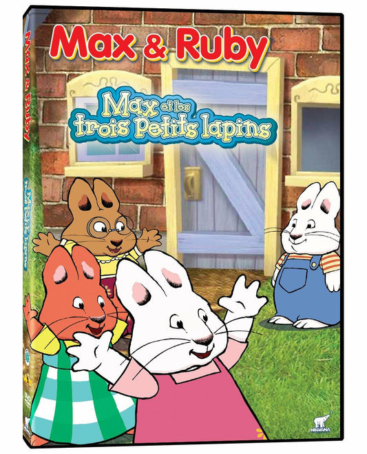 Max & Ruby - Max et les trois petits lapins (Bilingual) [DVD] - Very Good