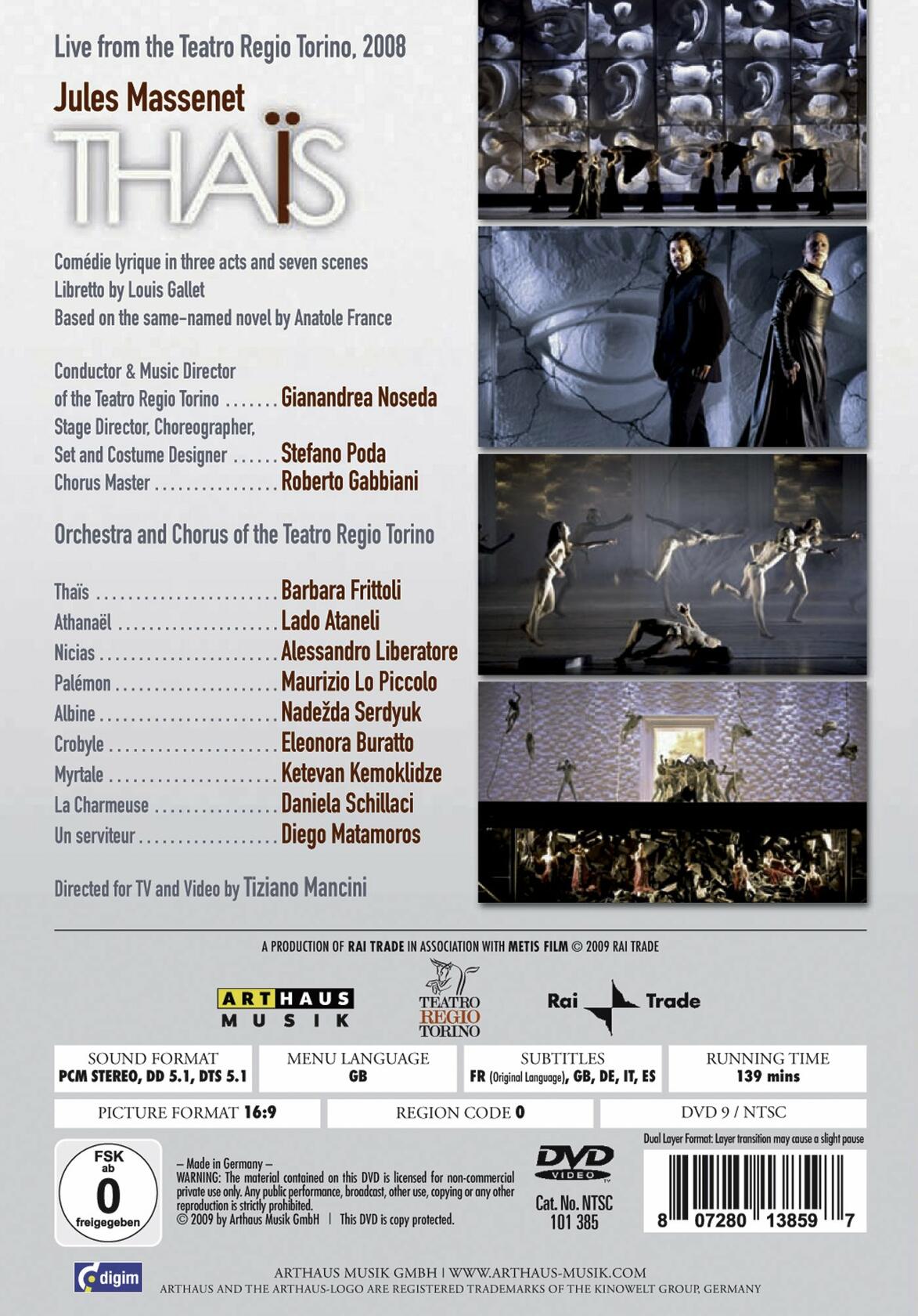 Orchestra and Chorus of the Teatro Regina - Thaïs - Very Good
