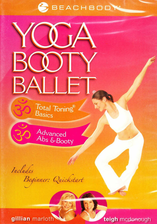 Yoga Booty Ballet: Total Toning Basics / Advanced [DVD] - Very Good