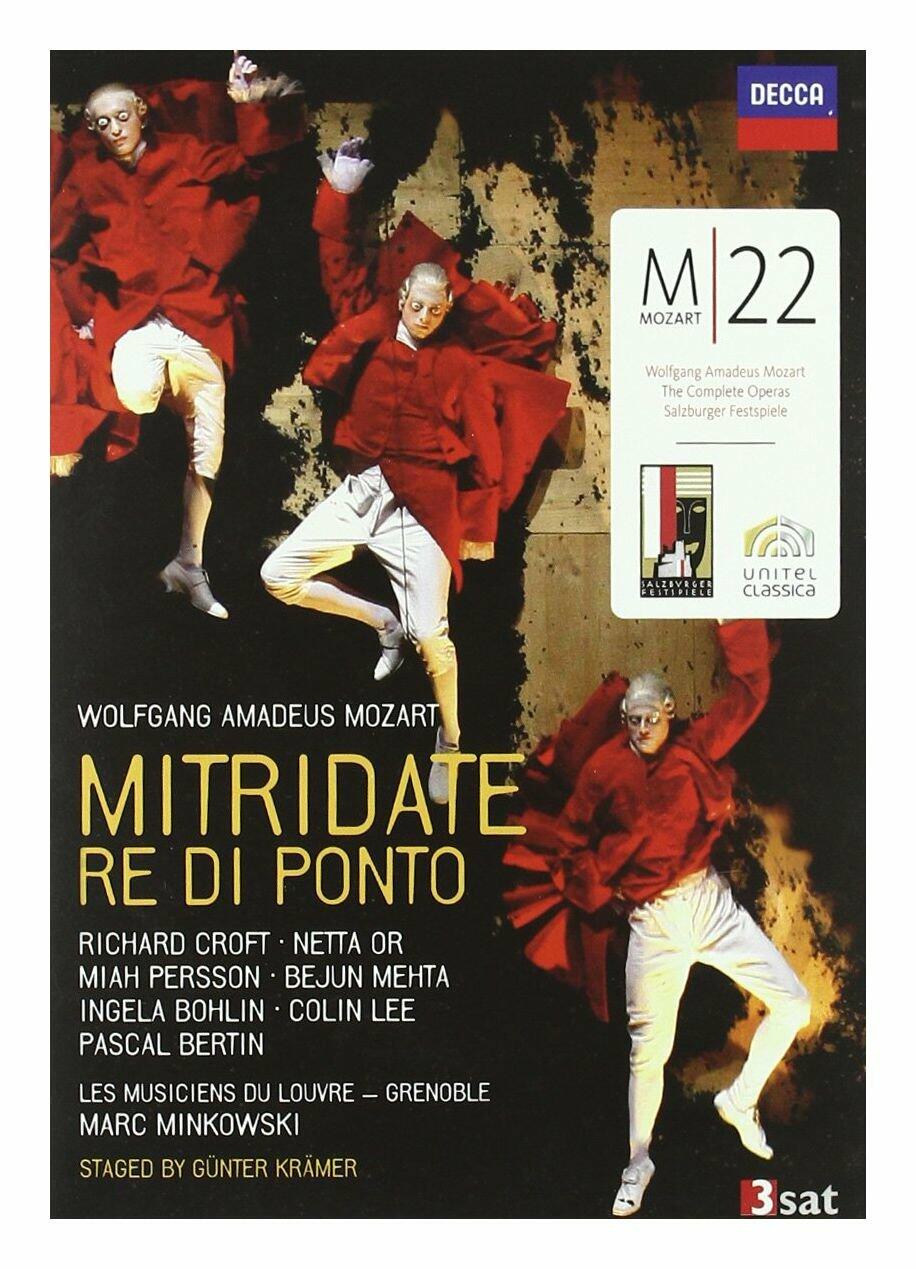 Wolfgang Amadeus Mozart: Mitridate, re di Ponto [DVD] - Very Good
