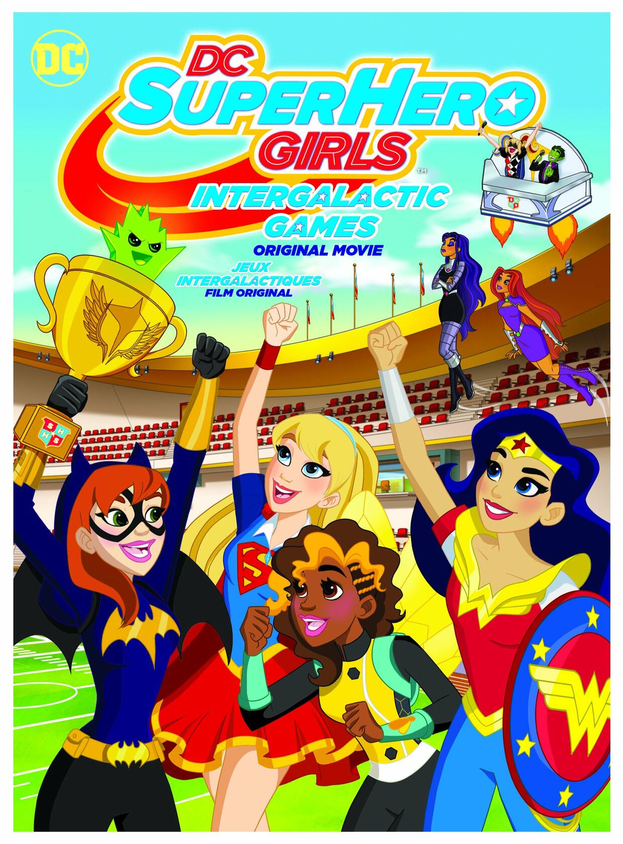 DC Super Hero Girls: Intergalactic Games (BIL/DVD) [DVD] - Very Good