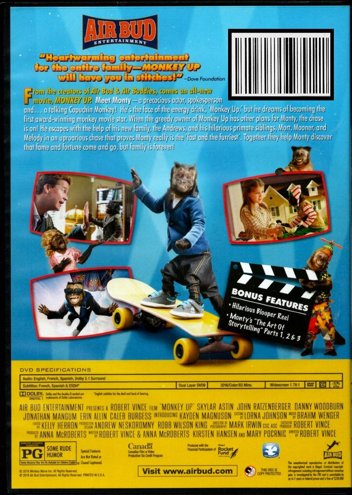 Monkey Up (Bilingual) [DVD] - Very Good