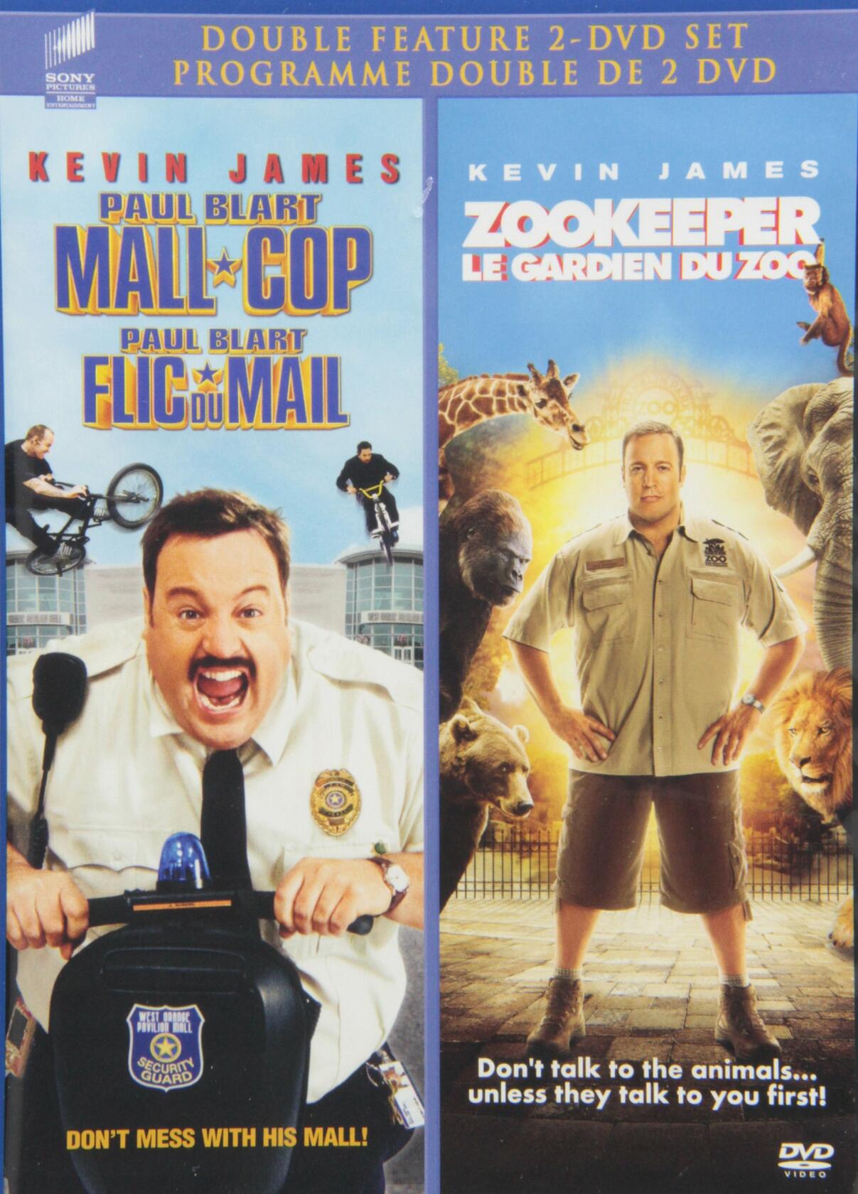 Paul Blart: Mall Cop / Zookeeper - Set Bilingual [DVD] - Very Good