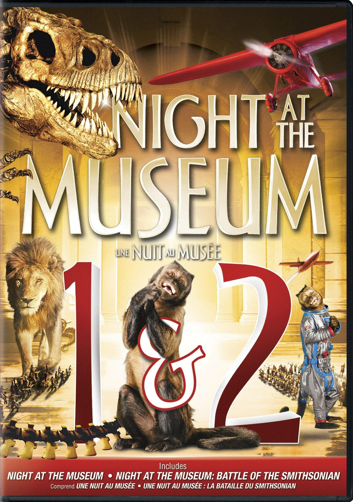 Night At The Museum 1-2 DF (Bilingual) [DVD] - Very Good