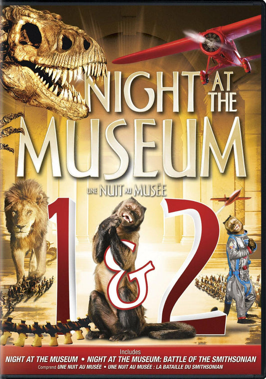 Night At The Museum 1-2 DF (Bilingual) [DVD] - Very Good