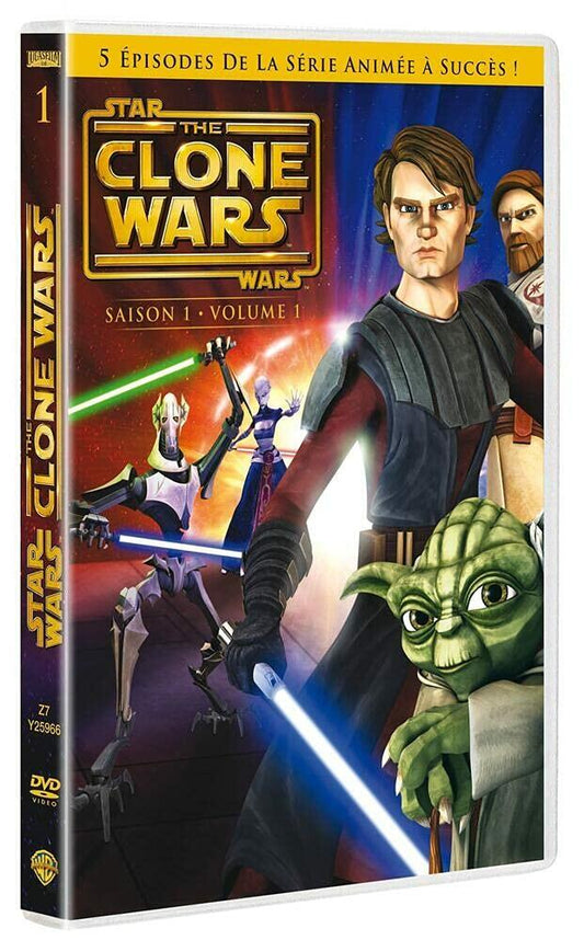 Star Wars - The Clone Wars - Saison 1 - Volume 1 [DVD] - Very Good