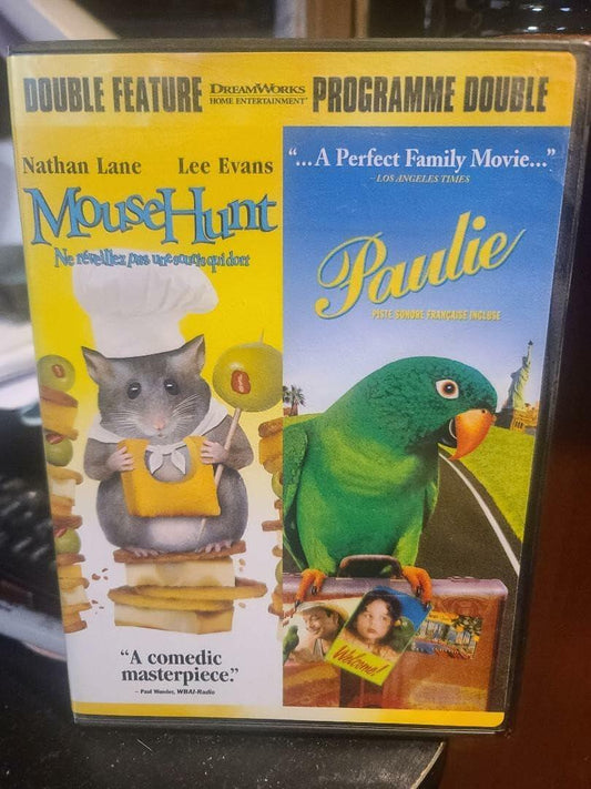 Mouse Hunt/Paulie (Bilingual) [DVD] - Very Good
