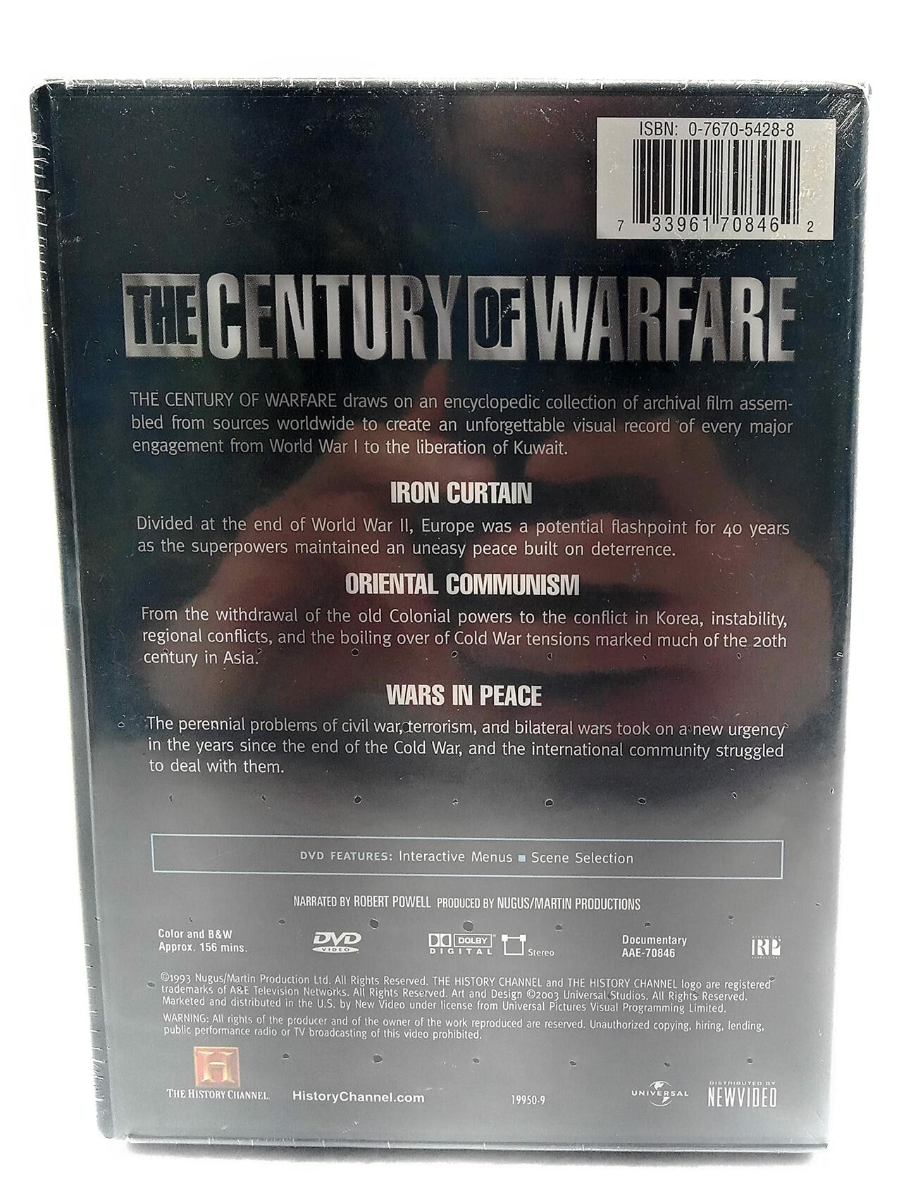 The Century of Warfare: The History Channel: Volume II [DVD] - Very Good