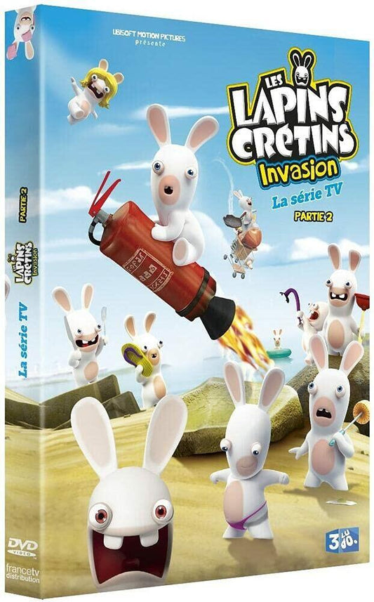 LAPINS CRETINS L'Invasion volume 2 Edition simple [DVD] - Very Good