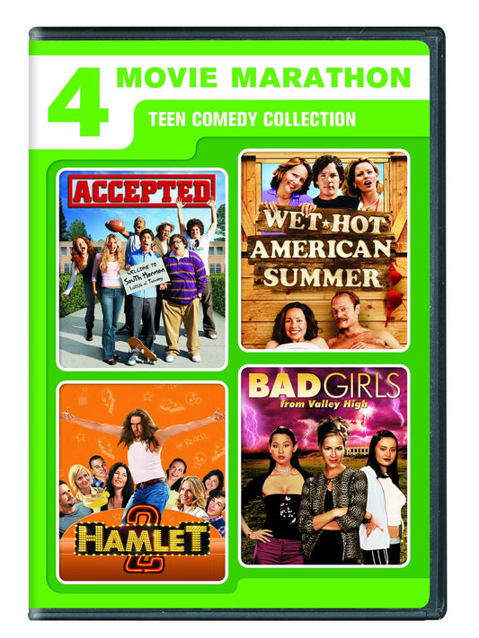 4 Movie Marathon: Teen Comedy Collection [DVD] - Very Good