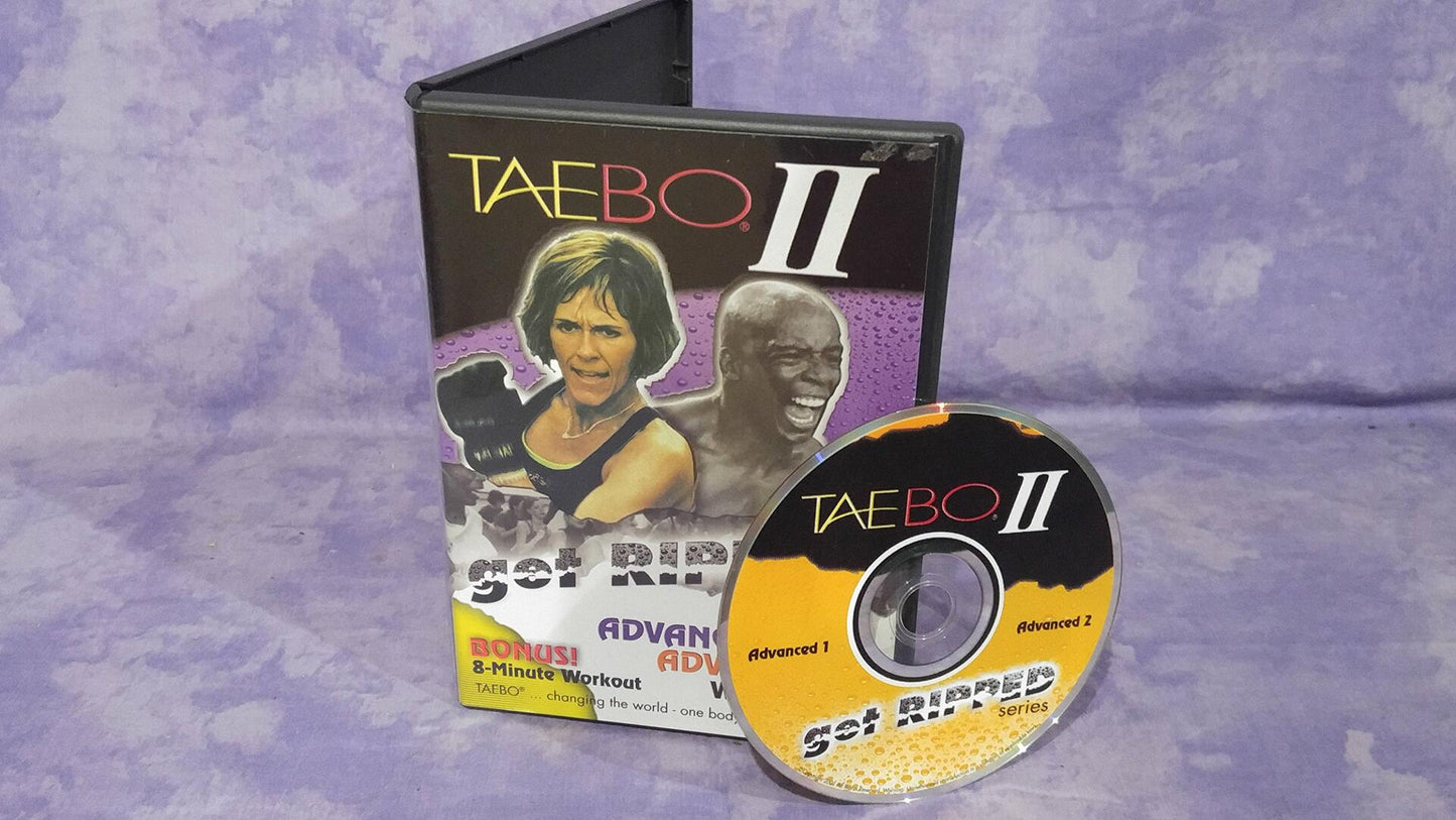 TaeBo II: Advanced 1 & Advanced 2 Workouts [Import] [DVD] - Very Good