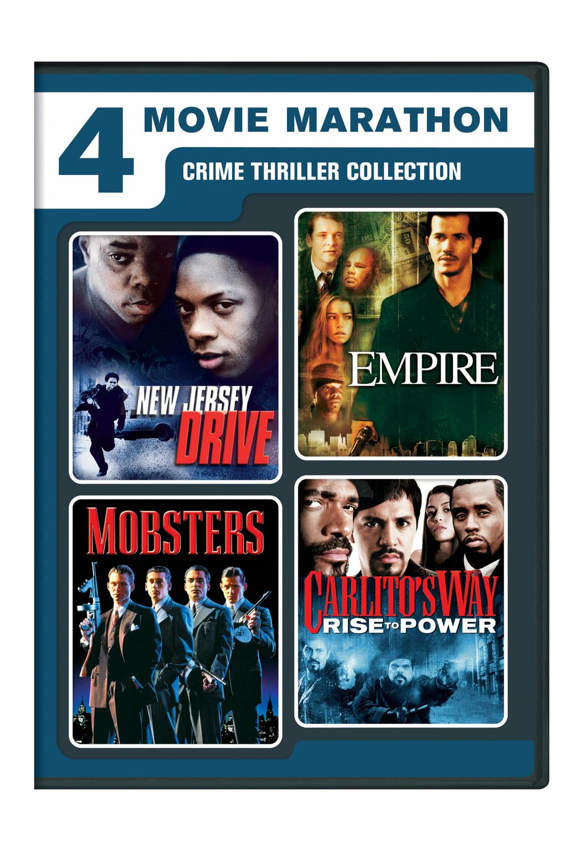 4 Movie Marathon: Crime Thriller Collection [Import] [DVD] - Very Good