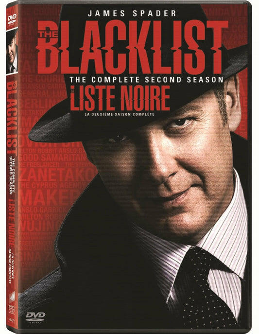 Blacklist, The Season 2 (5 Discs) Bilingual [DVD] - Good