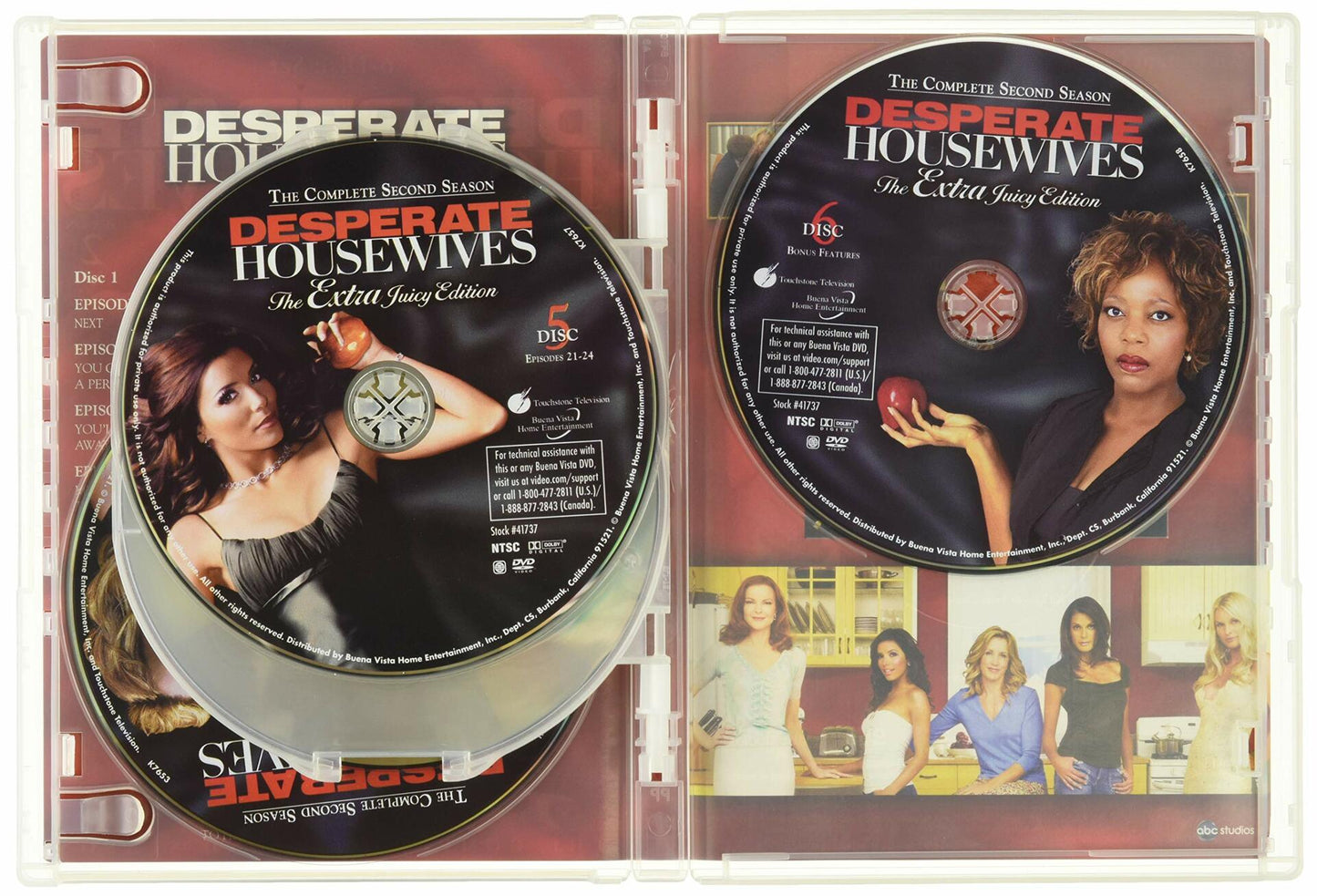 Desperate Housewives: Season 2 (The Extra Juicy Edition) [DVD] - Very Good