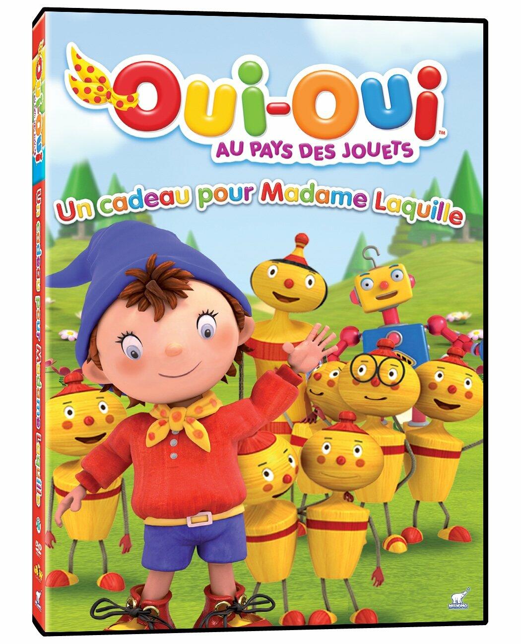 Oui-Oui au pays des Jouets: Un cadeau pour Madame Laquille (Bilingual) [DVD] - Good