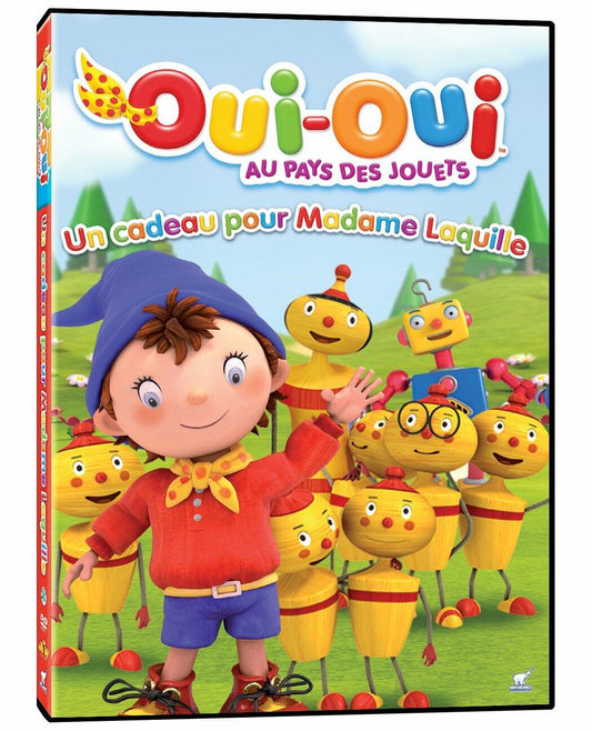 Oui-Oui au pays des Jouets: Un cadeau pour Madame Laquille (Bilingual) [DVD] - Good