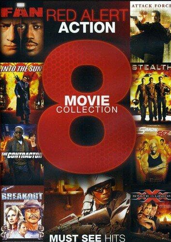 Red Alert Action - 8 Movie Collection [DVD] - Very Good