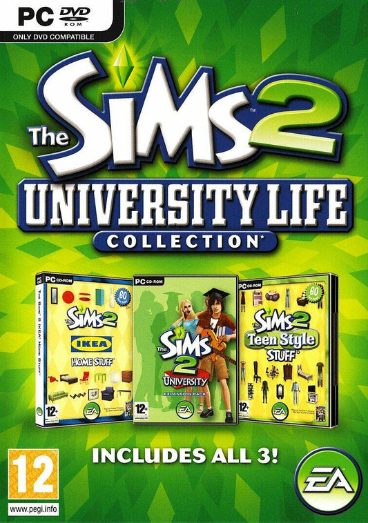 The Sims 2: University Life, Collection Expansion Pack - Standard Edition [video game] - Very Good