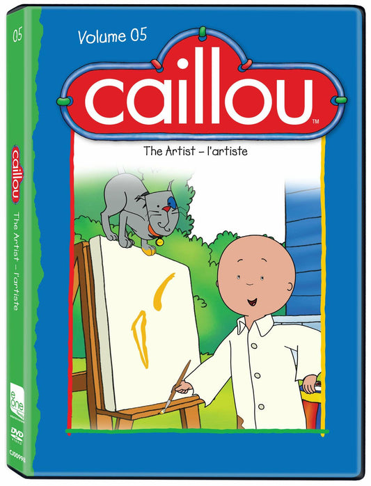 Caillou - The Artist (Bilingual) [DVD] - Very Good