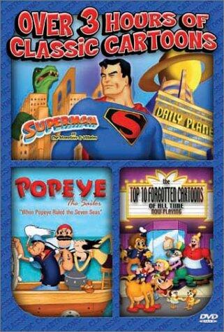 Superman vs. the Monsters & Villains/When Popeye Ruled the Seven Seas/The Top 10 Forgotten Cartoons [DVD] - Very Good