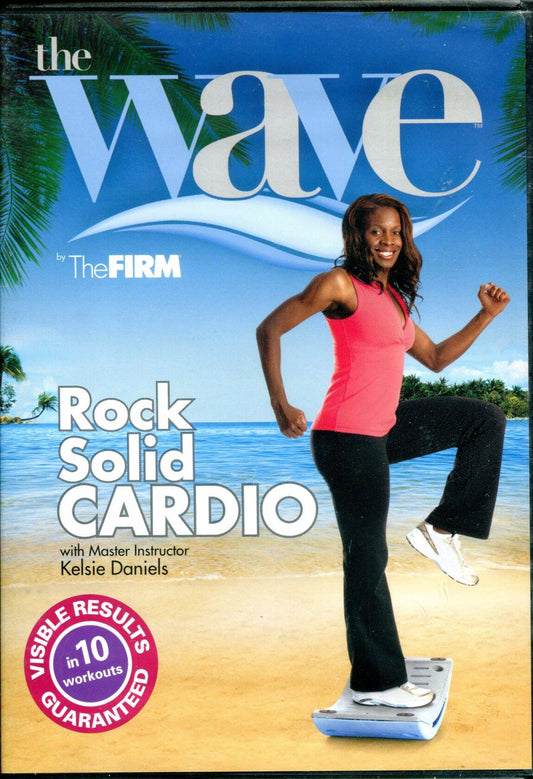 The Wave: Rock Solid Cardio (The Firm) with Kelsie Daniels [DVD] - Very Good
