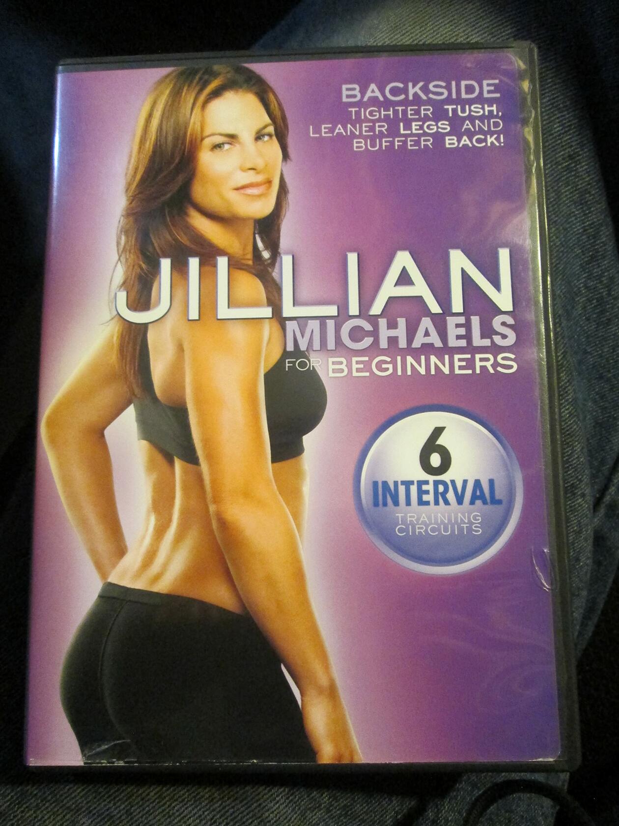 FIT FOR LIFE LLC JILLIAN MICHAELS-FOR BEGINNERS BACKSIDE (DVD)-NLA D05-57853D - Very Good