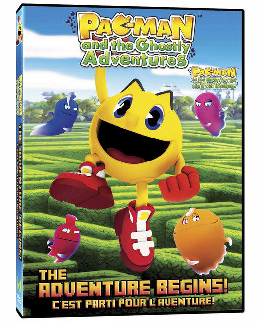 PAC-MAN and the Ghostly Adventures - THE ADVENTURE BEGINS /PAC-MAN et les Aventures Fantômes - C'EST PARTI POUR L'AVENTURE (Bilingual) - Very Good