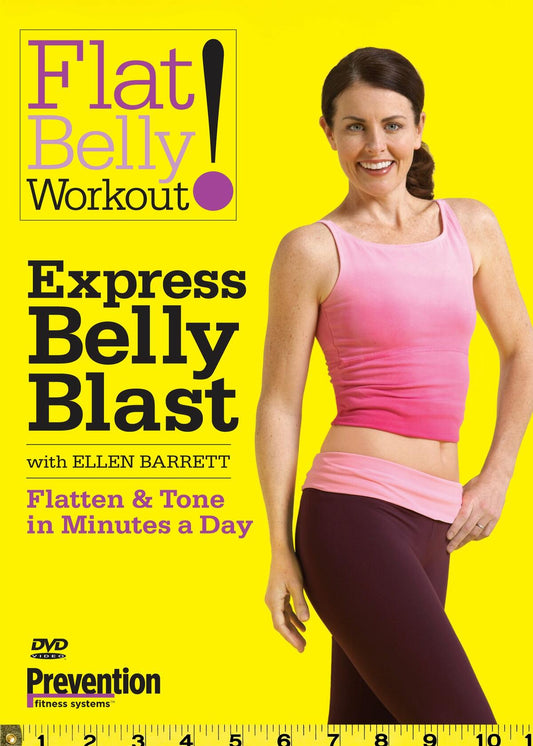 Prevention Fitness Systems: Flat Belly Workout! Express Belly Blast [Import] [DVD] - Very Good