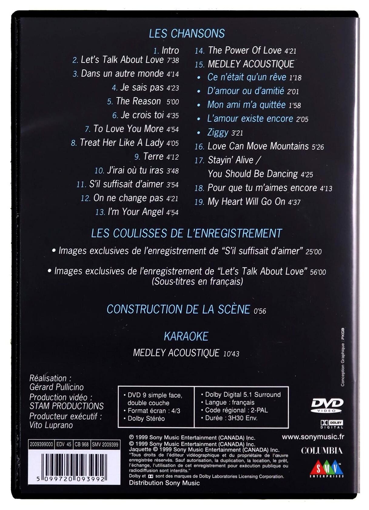 Celine Dion: Au Coeur du Stade [DVD] - Very Good