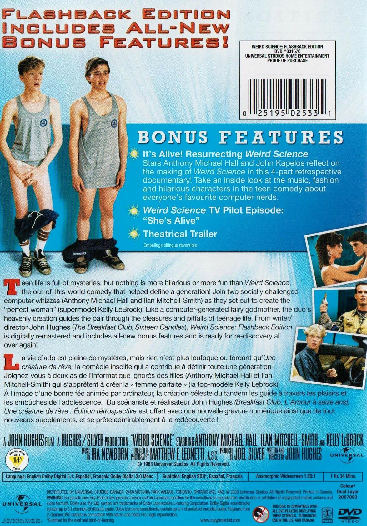 Weird Science - Flashback Edition [DVD] (Bilingual) [DVD] - Very Good