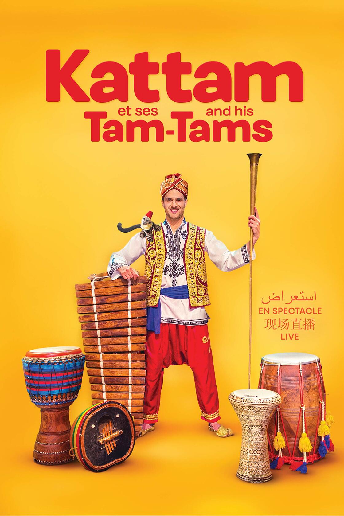 KATTAM - KATTAM ET SES TAM-TAMS [DVD] - Very Good