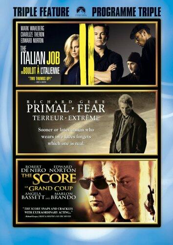 The Italian Job / Primal Fear / The Score - Triple Feature (Bilingual) [DVD] - Very Good