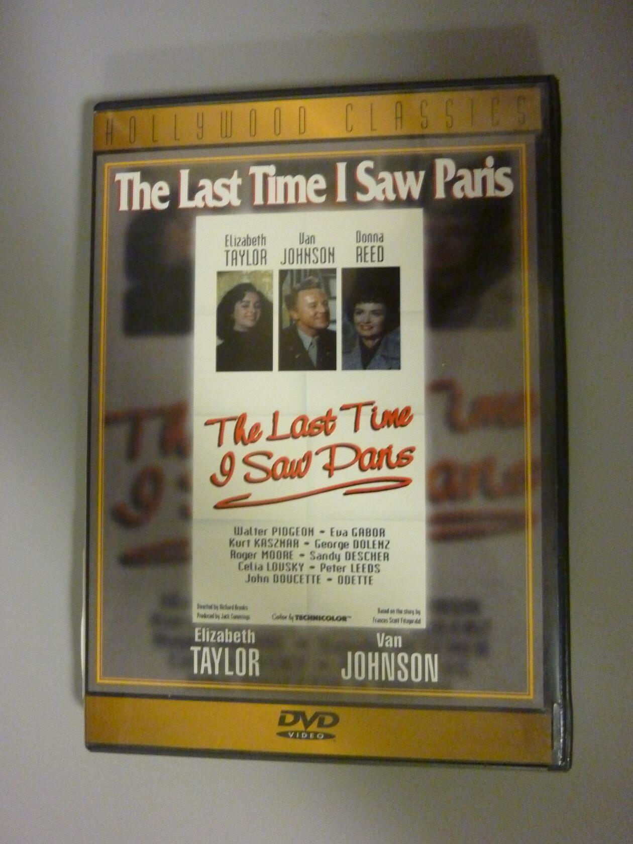The Last Time I Saw Paris [Import] [DVD] - Very Good