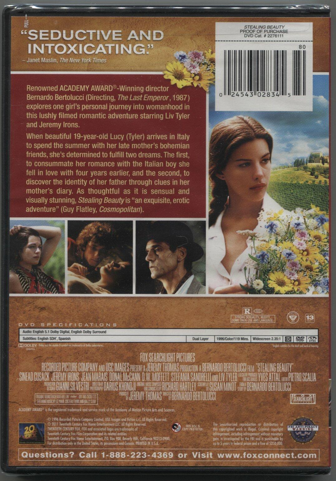 Stealing Beauty (Bilingual) [DVD] - Very Good