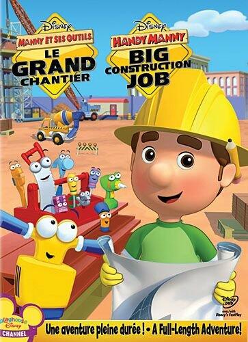 Manny et ses outils : Le Grand chantier / Handy Manny: Big Construction Job (Bilingual) [DVD]