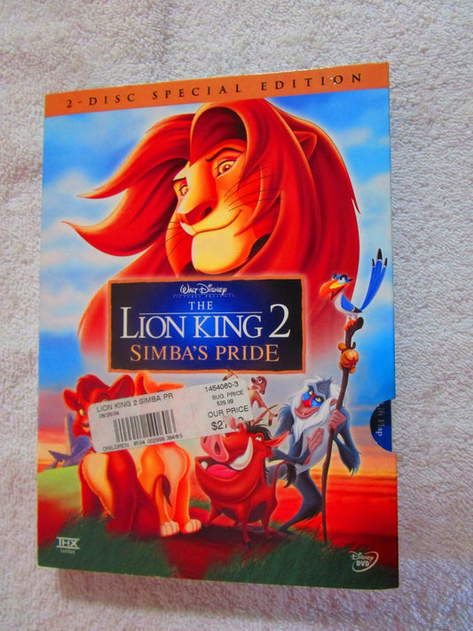 The Lion King 2: Simba's Pride (Two-Disc Special Edition) [DVD] - Very Good