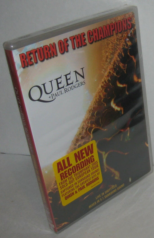 Queen & Paul Rodgers: Return Of The Champions (Live In Sheffield) [Import] [DVD] - Very Good
